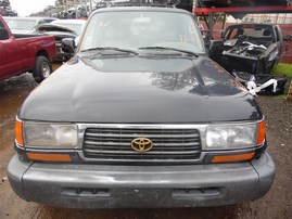 1995 Toyota Land Cruiser Black 4.5L AT 4WD #Z21689